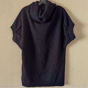 Michael Stars Black Cashmere Wool Blend Cowl neck Sweater Top Size 2